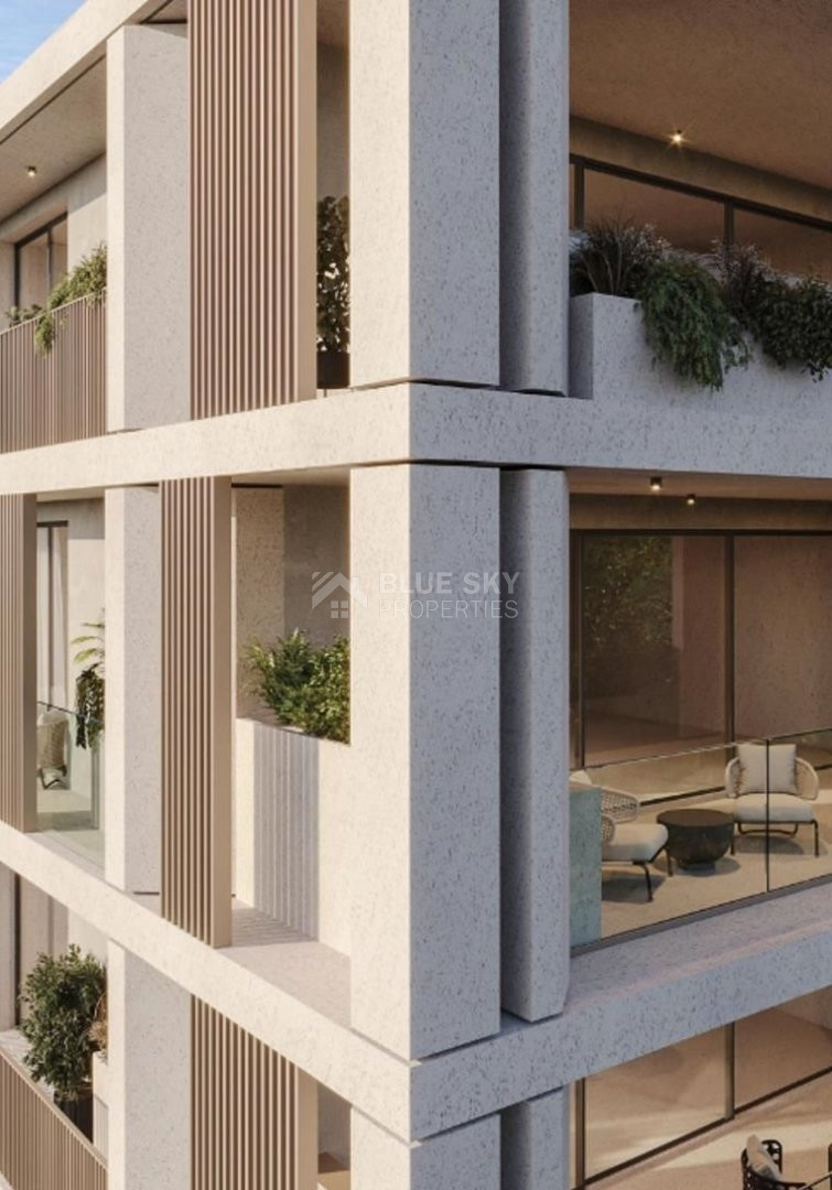 Three Bedroom Apartment for Sale in Paphos City Centre | Modern Living with Pool & Parking