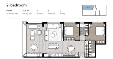 Three Bedroom Apartment for Sale in Paphos City Centre | Modern Living with Pool & Parking