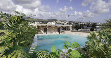 Three Bedroom Apartment for Sale in Paphos City Centre | Modern Living with Pool & Parking