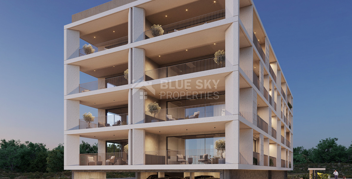 Three Bedroom Apartment for Sale in Paphos City Centre | Modern Living with Pool & Parking