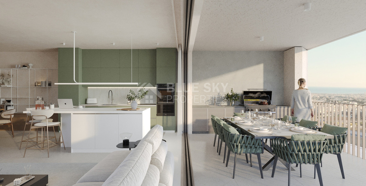 Three Bedroom Apartment for Sale in Paphos City Centre | Modern Living with Pool & Parking