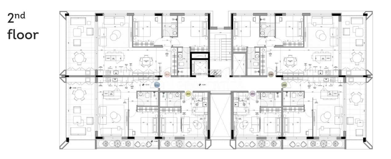 Two Bedroom Apartment for Sale in Central Paphos | Modern Living with Pool & Parking