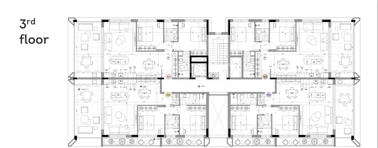 Two Bedroom Apartment for Sale in Central Paphos | Modern Living with Pool & Parking