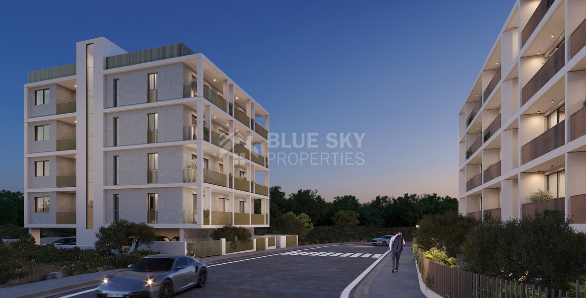 Two Bedroom Apartment for Sale in Central Paphos | Modern Living with Pool & Parking