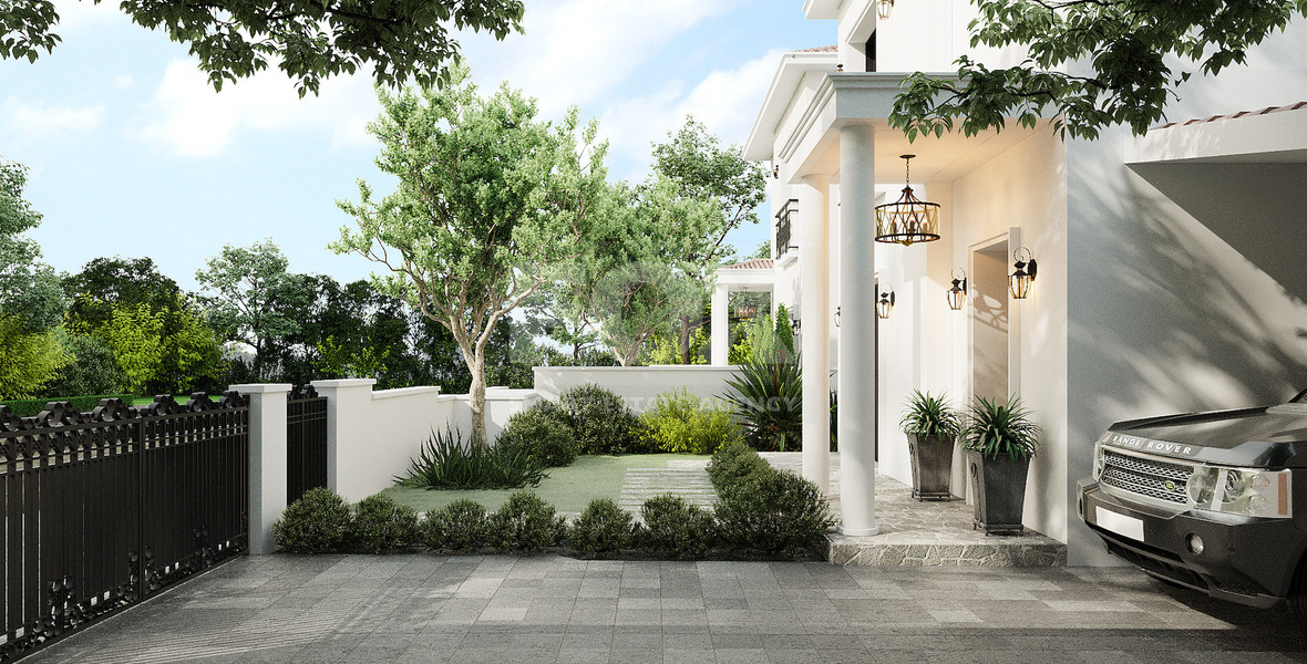 Luxury Mediterranean two bedroom Villa Near Paphos Beaches, Shops, Schools, and Recreational Facilities in Geroskipou