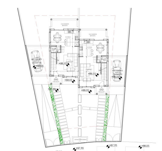 Contemporary  three bedroom Villas in Geroskipou, Paphos | Near Beach, Schools & Amenities
