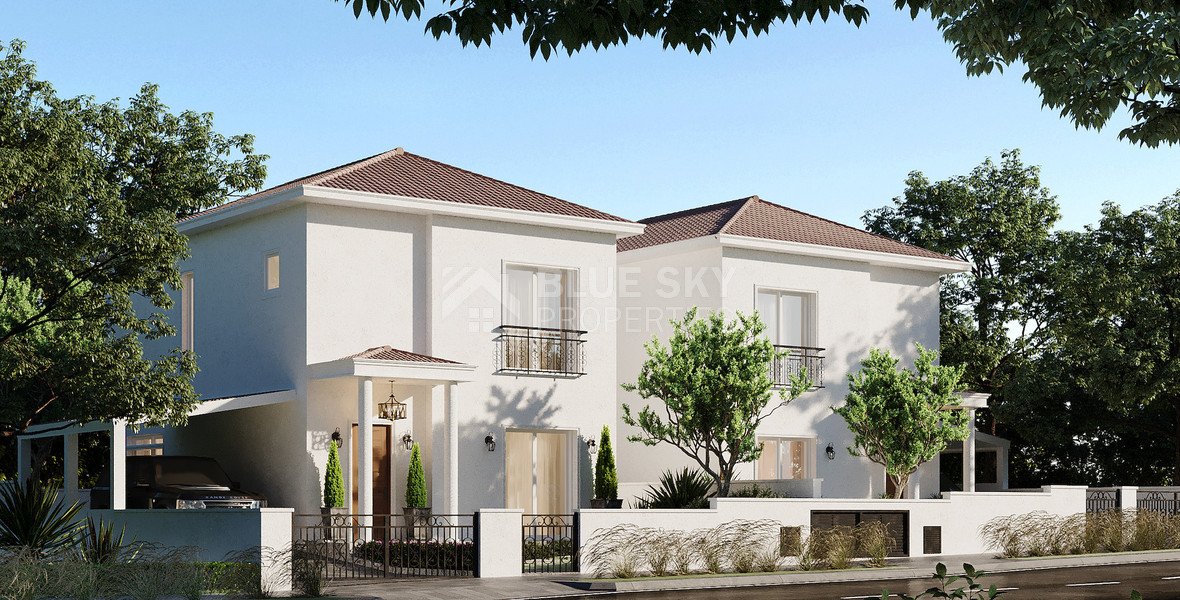 Contemporary  three bedroom Villas in Geroskipou, Paphos | Near Beach, Schools & Amenities