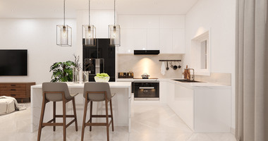 Contemporary  three bedroom Villas in Geroskipou, Paphos | Near Beach, Schools & Amenities