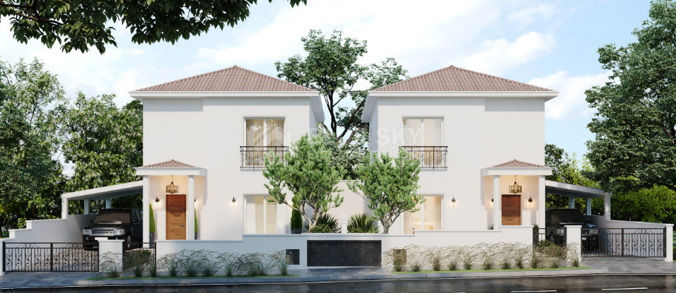 Modern Three-Bedroom Mediterranean Villas in Paphos, for sale