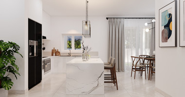 Elegant Three-Bedroom Villas with Garden and Veranda in Geroskipou