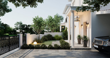 Elegant Three-Bedroom Villas with Garden and Veranda in Geroskipou