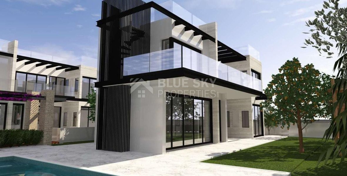 Luxury  three bedroom Villa for Sale in Chloraka, Paphos | Private Pool & Mediterranean Views