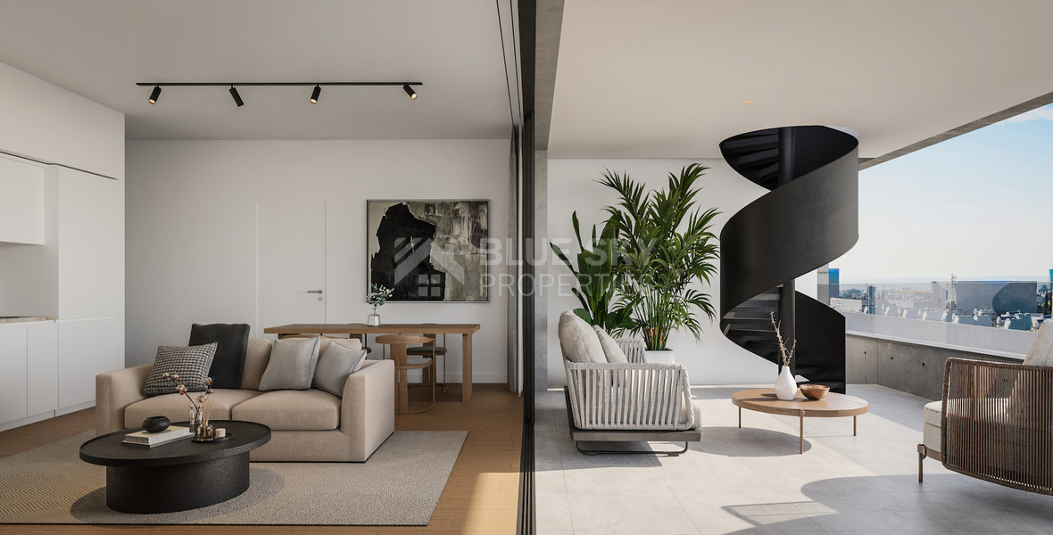 Exclusive Top-Floor 2-Bedroom Apartment for Sale in Agios Athanasios, Limassol