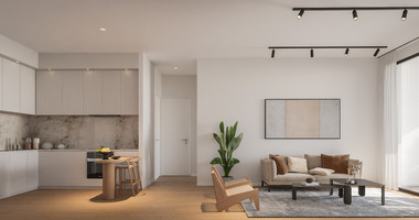 Modern 1 bedroom apartment for sale in Mesa Geitonia, Limassol