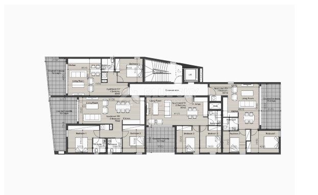 Modern 1 bedroom apartment for sale in Mesa Geitonia, Limassol