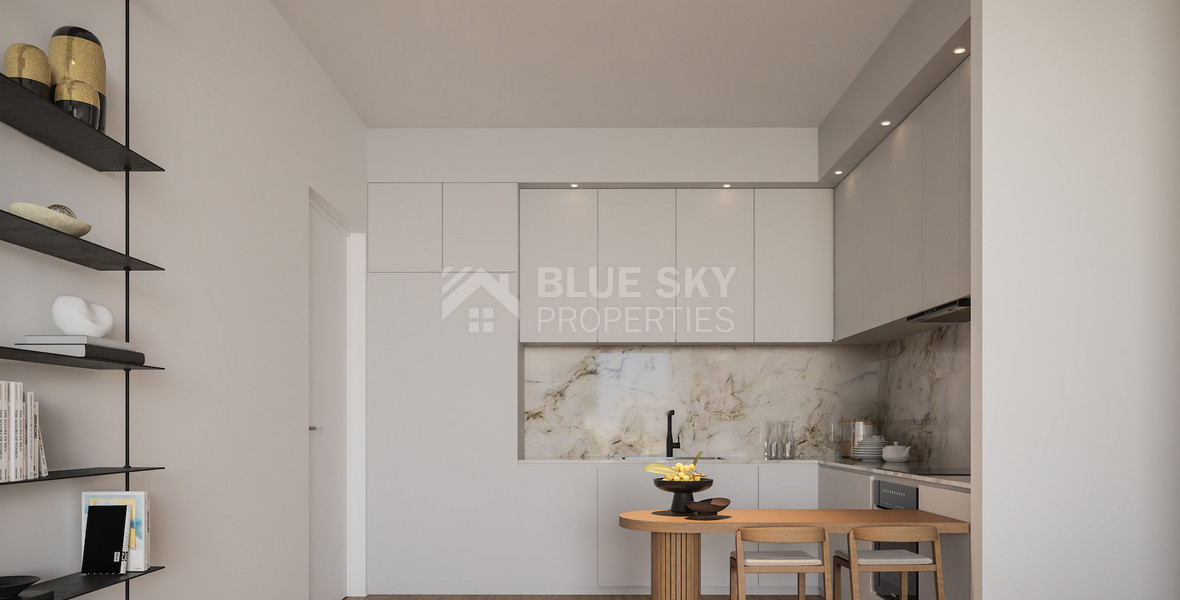 Exclusive 1-Bedroom Top-Floor Apartment with Private Roof Garden in Mesa Geitonia, Limassol