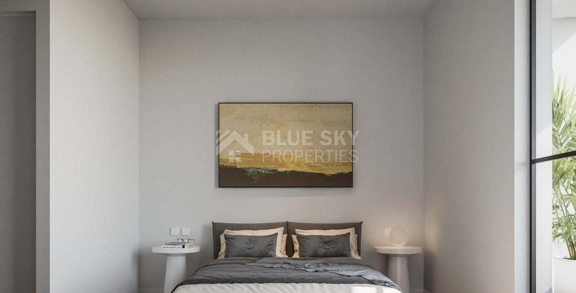 Exclusive 1-Bedroom Top-Floor Apartment with Private Roof Garden in Mesa Geitonia, Limassol