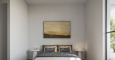 Exclusive 1-Bedroom Top-Floor Apartment with Private Roof Garden in Mesa Geitonia, Limassol