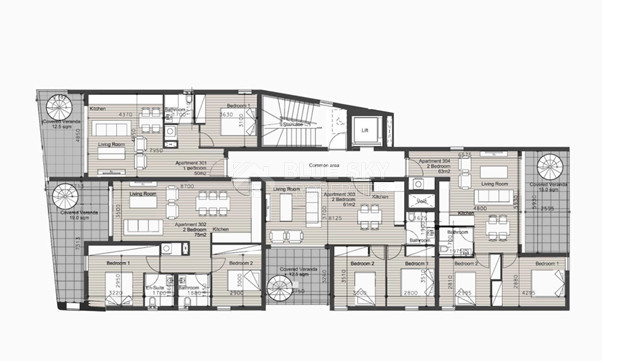Exclusive 1-Bedroom Top-Floor Apartment with Private Roof Garden in Mesa Geitonia, Limassol