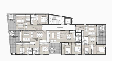Charming 2-Bedroom Top-Floor Apartment with Private Roof Garden in Mesa Geitonia, Limassol