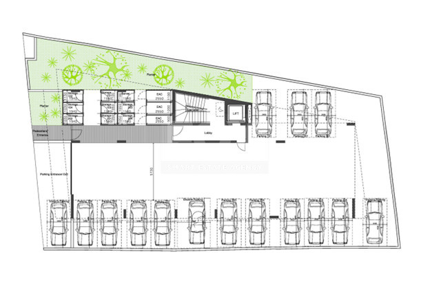 Spacious 2-Bedroom Top-Floor Apartment with Private Roof Garden in Mesa Geitonia, Limassol