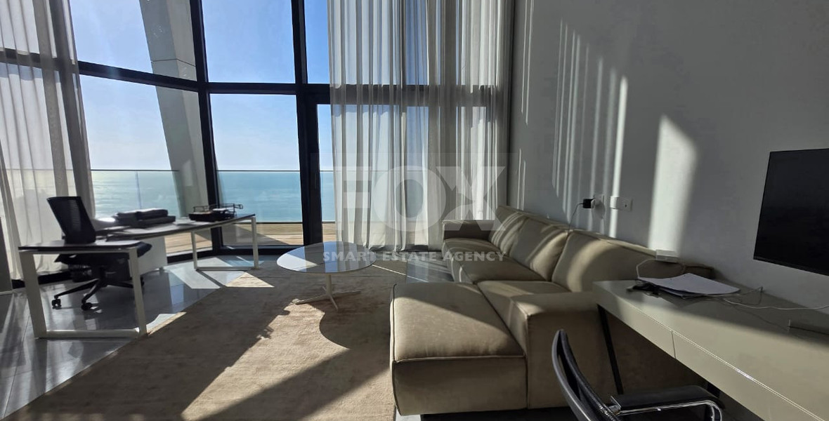 Exclusive 19th Floor Duplex in a Landmark Limassol High-Rise For Rent, Limassol