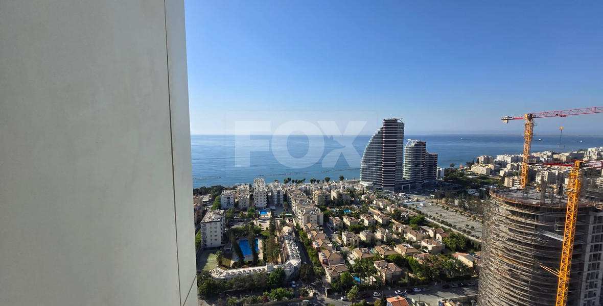 Exclusive 19th Floor Duplex in a Landmark Limassol High-Rise For Rent, Limassol