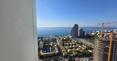 Exclusive 19th Floor Duplex in a Landmark Limassol High-Rise For Rent, Limassol