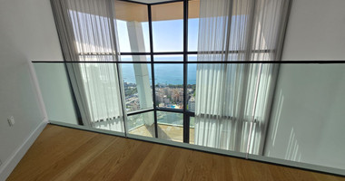 Exclusive 19th Floor Duplex in a Landmark Limassol High-Rise For Rent, Limassol
