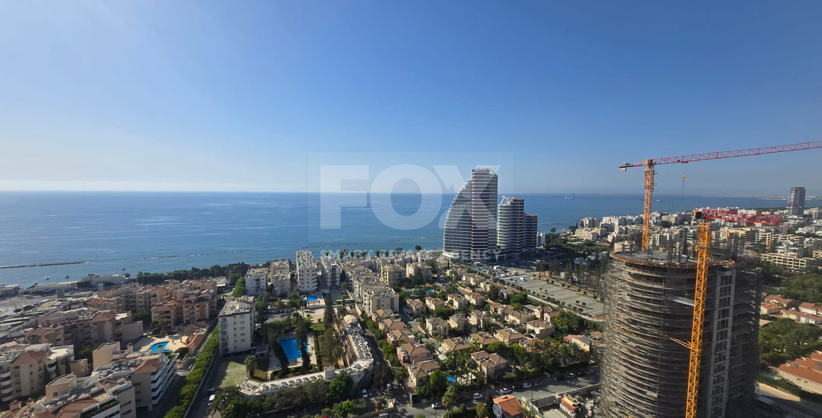 Exclusive 19th Floor Duplex in a Landmark Limassol High-Rise For Rent, Limassol