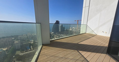 Exclusive 19th Floor Duplex in a Landmark Limassol High-Rise For Rent, Limassol