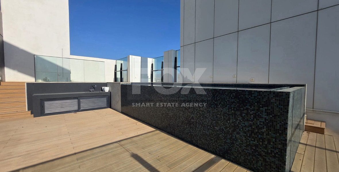 Exclusive 19th Floor Duplex in a Landmark Limassol High-Rise For Rent, Limassol