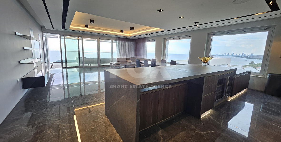 For rent Luxurious Sea Front Three Bedroom Apartment With Amazing View