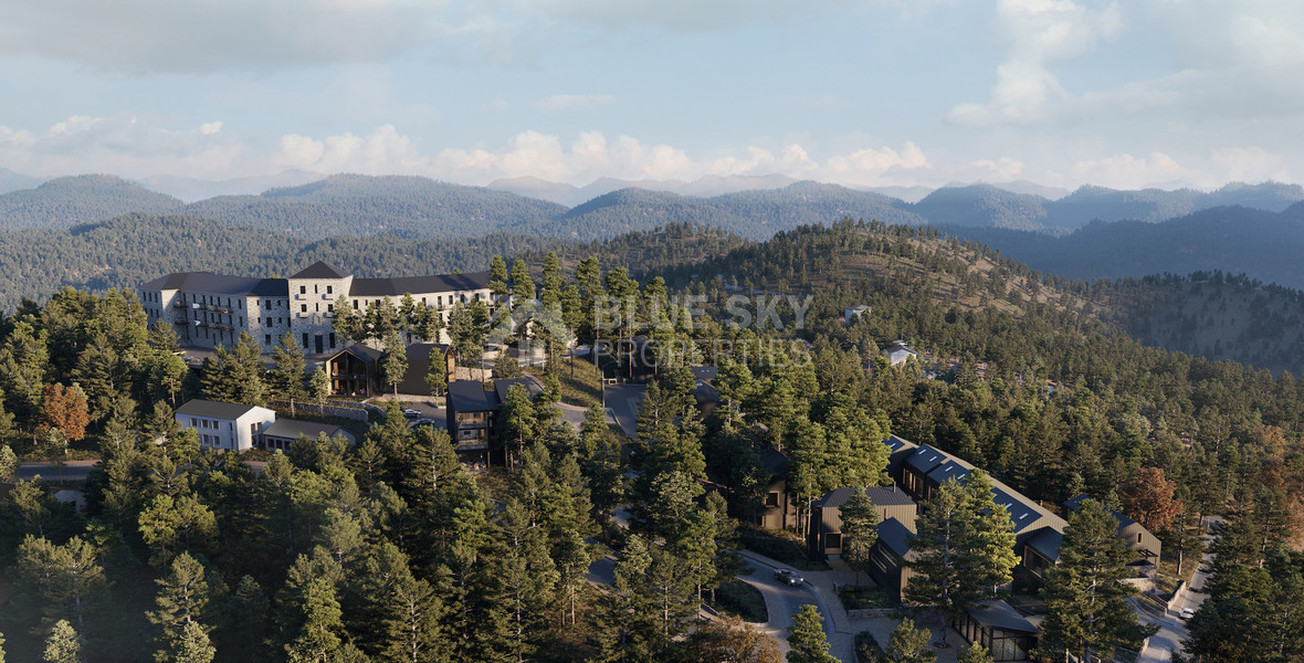 Stunning Off-Plan 2-Bedroom Townhouse For Sale with Breathtaking Views in Exclusive Development in Prodromos, Limassol