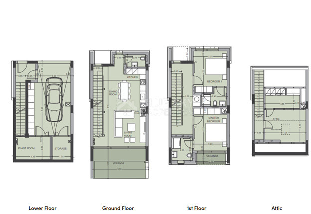 Stunning Off-Plan 2-Bedroom Townhouse For Sale with Breathtaking Views in Exclusive Development in Prodromos, Limassol