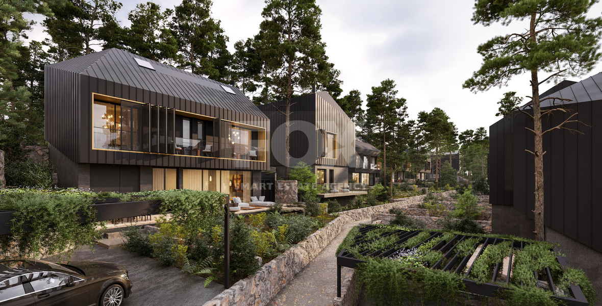 For Sale Exclusive Off-Plan 2-Bedroom Townhouse with Breathtaking Views and Luxury Amenities in Prodromos, Limassol