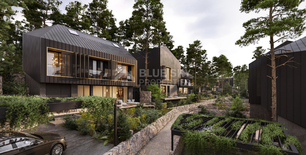 Exclusive Off-Plan 2-Bedroom Townhouse For Sale with with Luxurious Features and Breathtaking Views in Prodromos, Limassol