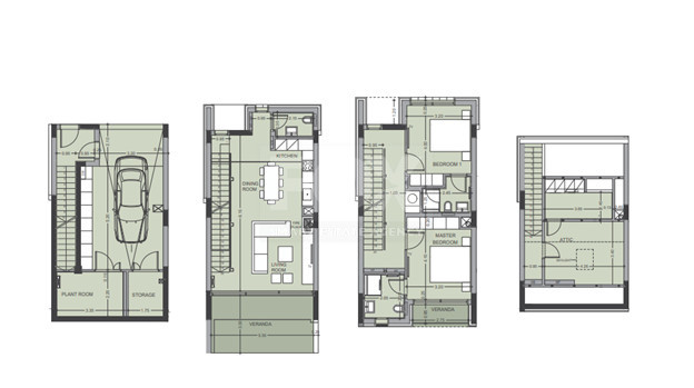 Exclusive Off-Plan 2-Bedroom Townhouse For Sale with with Luxurious Features and Breathtaking Views in Prodromos, Limassol