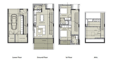 For Sale Amazing Off-Plan 2-Bedroom Townhouse with Modern Design and Stunning Views in Prodromos, Limassol