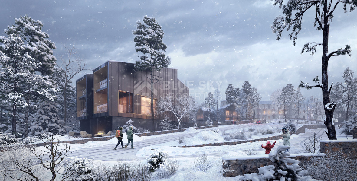 For Sale Off-Plan 2-Bedroom Townhouse with Expansive Outdoor Spaces and Luxury Features in Prodromos, Limassol