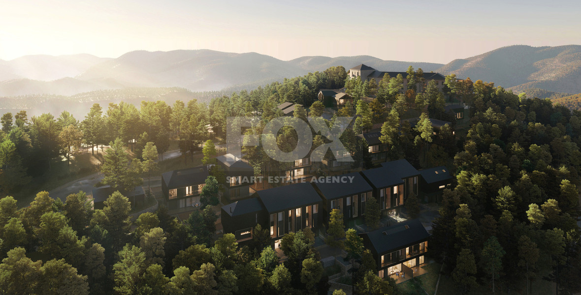 For Sale Off-Plan 2-Bedroom Townhouse with Expansive Outdoor Spaces and Luxury Features in Prodromos, Limassol