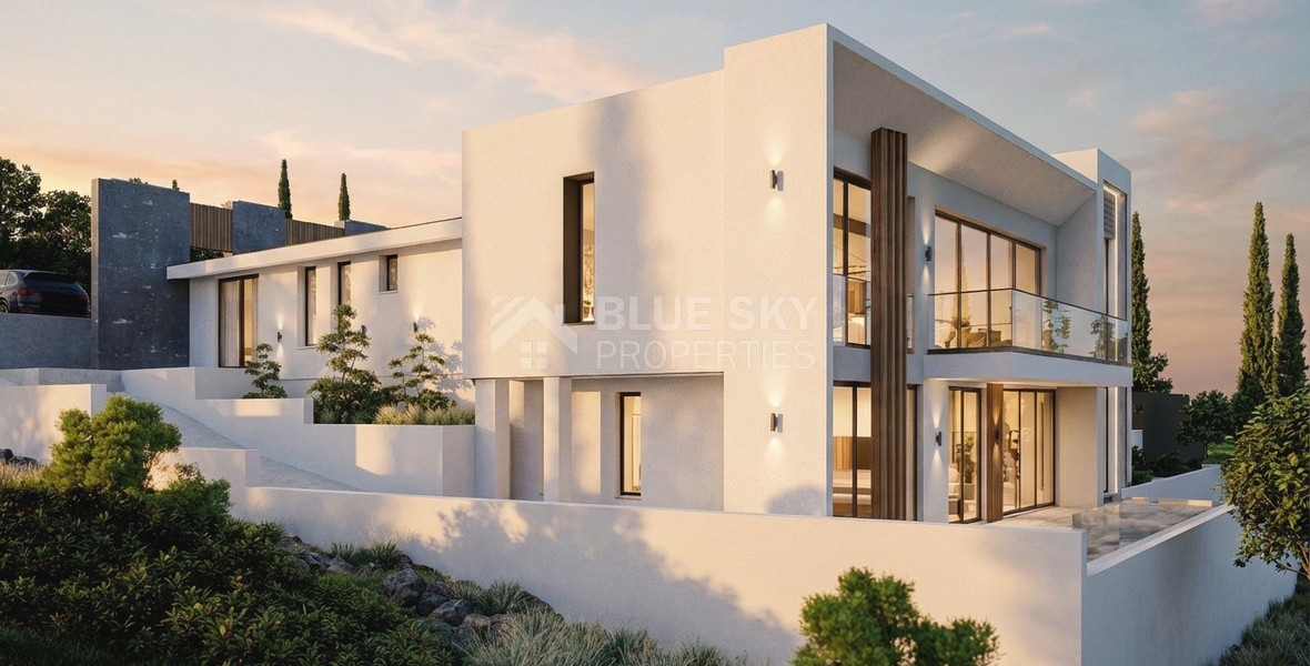 For Sale Luxury Hilltop Villa for Sale in Tala, Paphos | 7-Bedroom Panoramic Estate with Private Spa & Pool