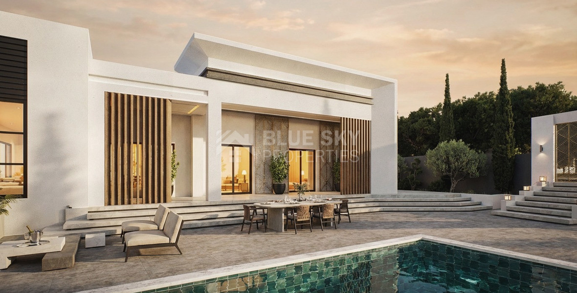 For Sale Luxury Hilltop Villa for Sale in Tala, Paphos | 7-Bedroom Panoramic Estate with Private Spa & Pool