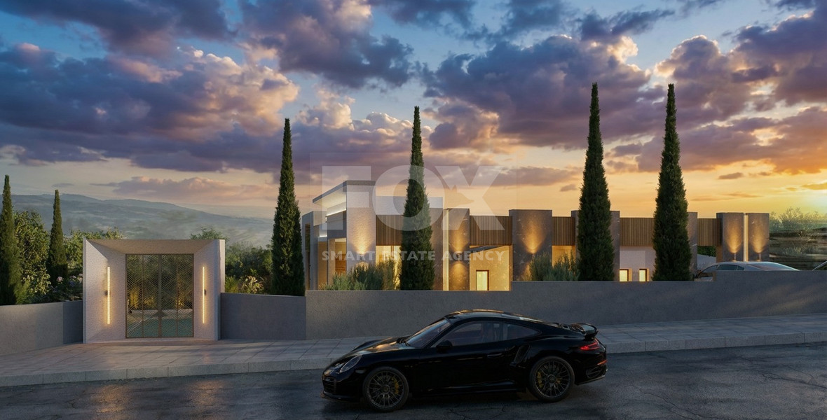 For Sale Luxury Hilltop Villa for Sale in Tala, Paphos | 7-Bedroom Panoramic Estate with Private Spa & Pool