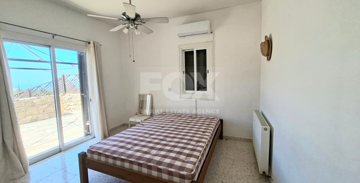 Two Bedroom Sea View Villa for Sale in Kamares Village, Paphos | Private Pool | No VAT