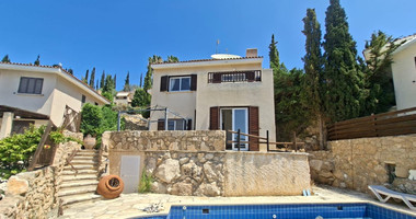 Two Bedroom Sea View Villa for Sale in Kamares Village, Paphos | Private Pool | No VAT