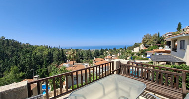 Two Bedroom Sea View Villa for Sale in Kamares Village, Paphos | Private Pool | No VAT