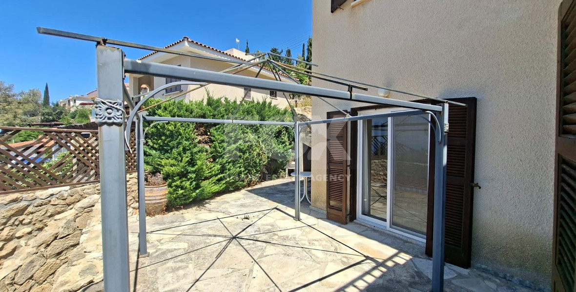 Two Bedroom Sea View Villa for Sale in Kamares Village, Paphos | Private Pool | No VAT