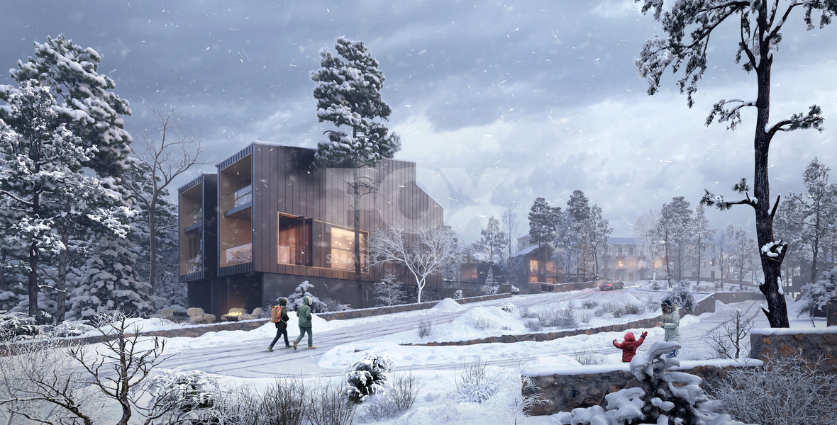 For Sale Stunning Off-Plan 2-Bedroom Townhouse with Luxury Features and Panoramic Views n Prodromos, Limassol