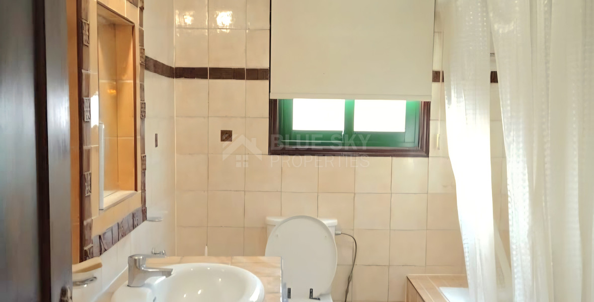 Three bedroom pet friendly house available for rent in Mouttagiaka Limassol